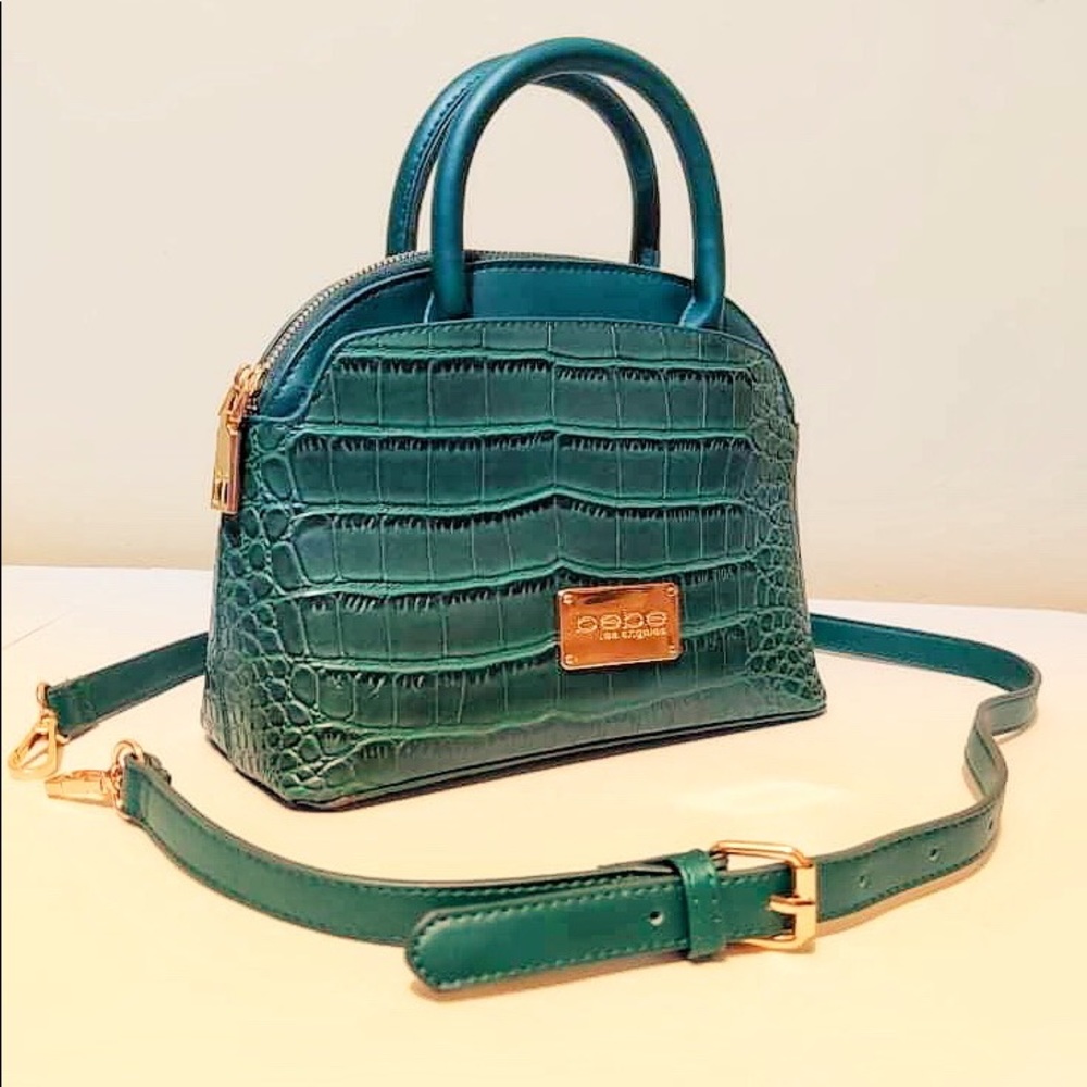 Bebe Crista Croco crossbody bag